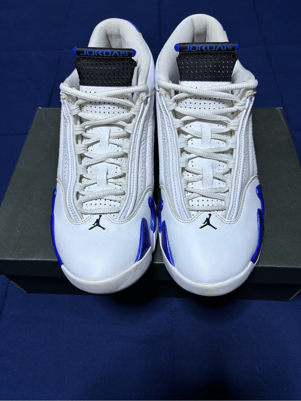 Jordan 14 Retro Hyper Royal 2020 Size 9